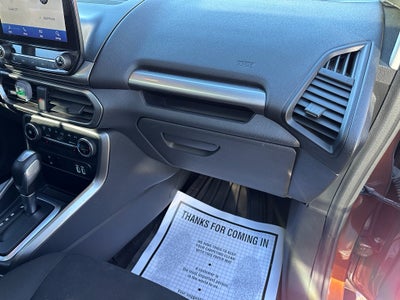 2020 Ford Ecosport SE